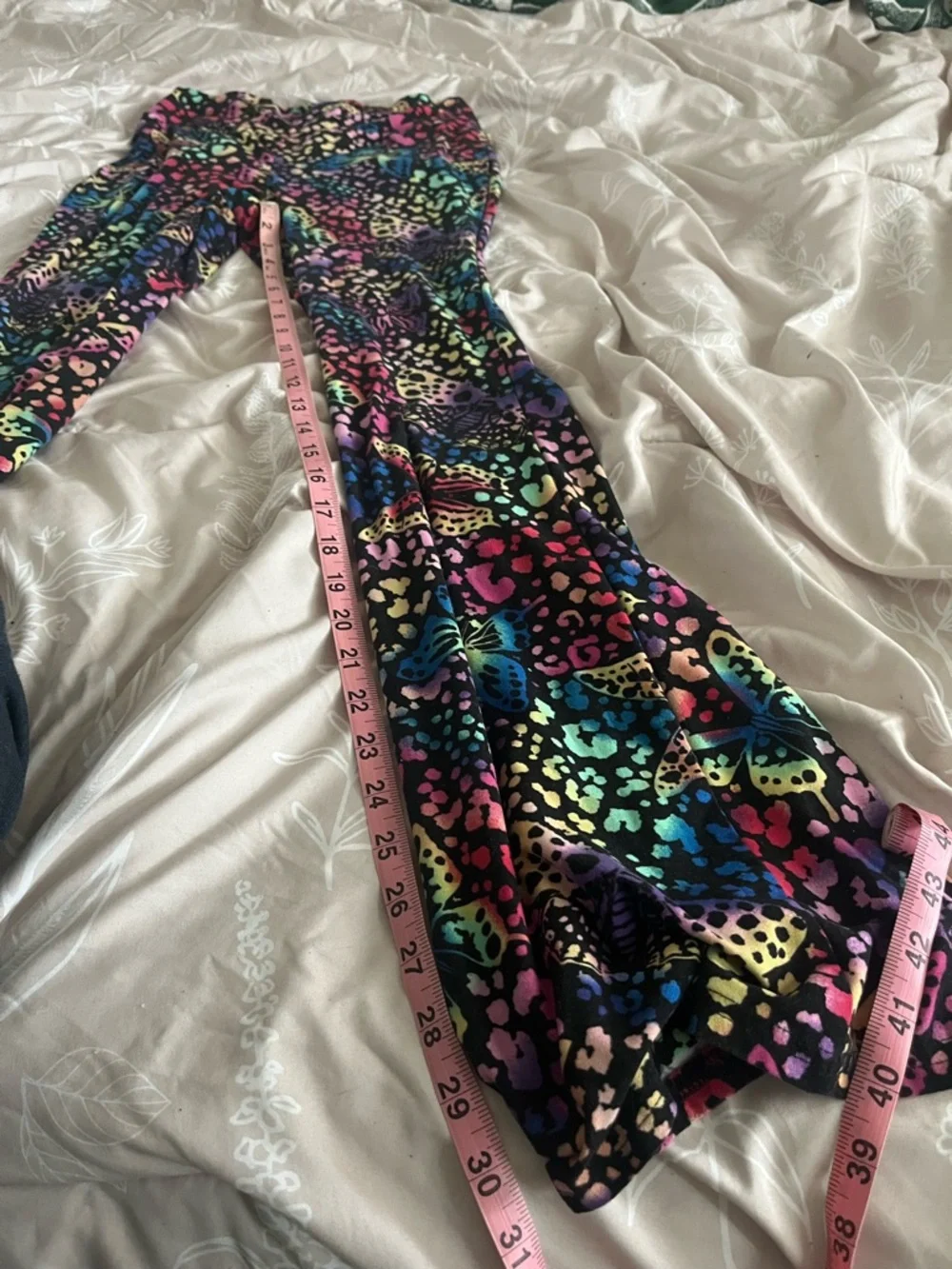 flare lisa frank style yoga pants - Picture 2 of 5